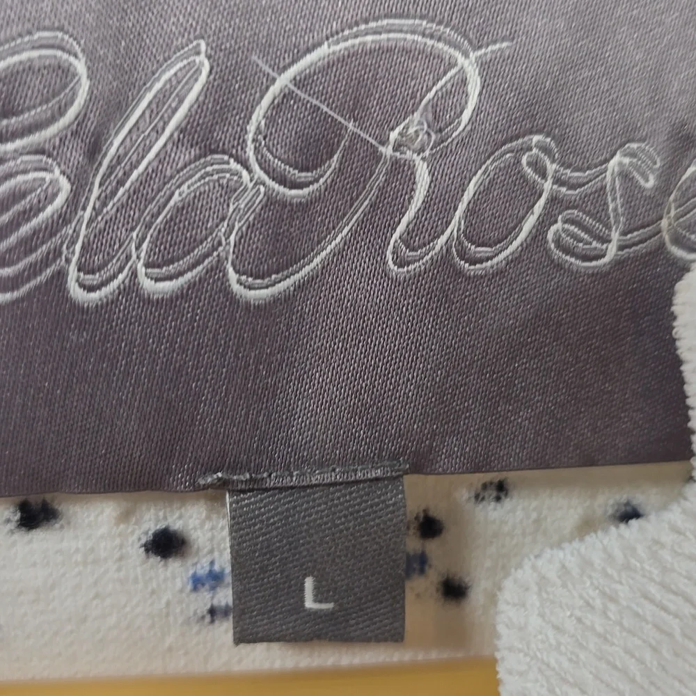 LELA ROSE Elegant White Patterned Sleeveless Dress - Picture 3 of 9